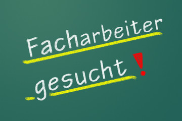 Facharbeiter gesucht  #110522-004