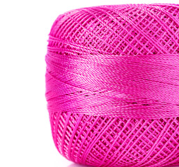 thread bobbin isolated on white