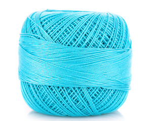 thread bobbin isolated on white