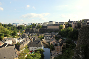 Fototapeta na wymiar Luxembourg-City, Europa