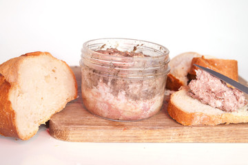 pain et paté fait maison