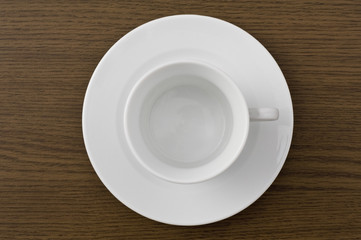 コーヒーカップと受け皿