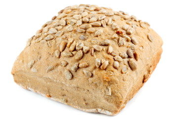 Whole grain bread with sunflower seeds