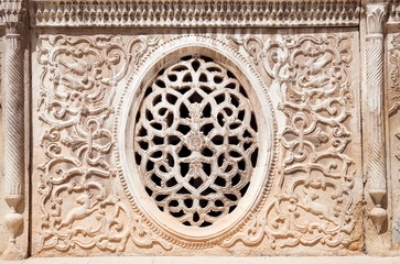 Pattern stone window in Shiraz
