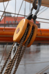 Fototapeta premium Flaschenzug