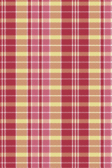 マドラスチェック　レッド