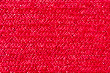 Fototapeta premium fond tressage végétal rouge