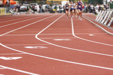 Runners on track