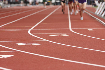 Runners on track