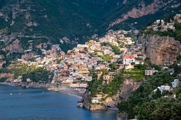 Fototapeta na wymiar Positano - przegląd