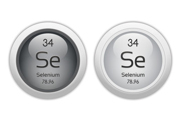 Selenium - two glossy web buttons