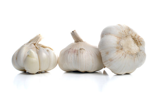 Three garlic