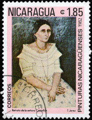 NICARAGUA - CIRCA 1982 Mrs. Castellon