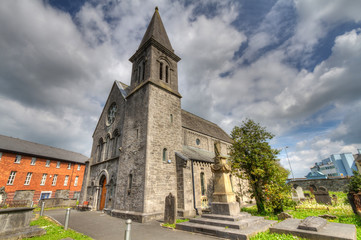 Fototapeta na wymiar Kościół św Jana w Limerick miasta - Irlandia
