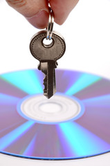 DVD and key