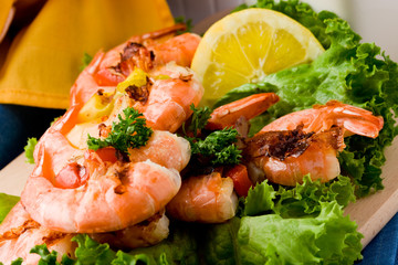 Gamberoni alla Griglia