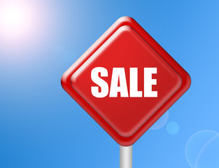 sale sign