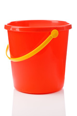 red bucket
