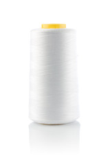 white thread on bobbin