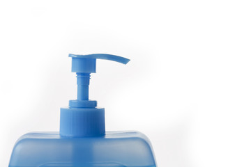 Fototapeta na wymiar Soap pump bottle