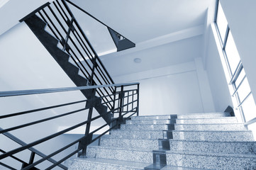 stairs in the modern house