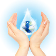 The symbol of Save Planet.