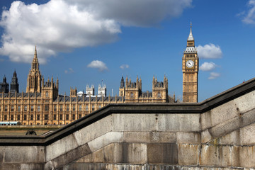 Fototapeta na wymiar London with Big Ben, UK