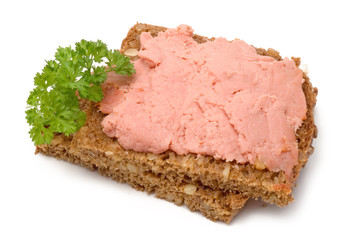 Teewurst auf Vollkornbrot