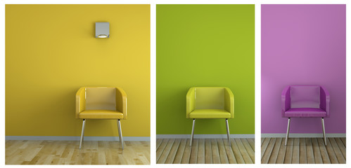 Rendering Stuhl 3 Aufnahmen