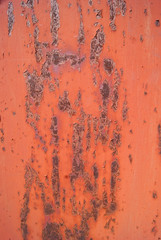 Red rusty iron texture