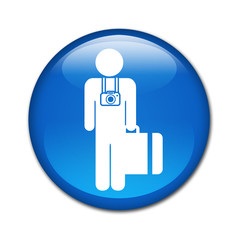 Boton brillante turista