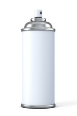 Aluminum spray can