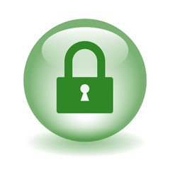 SECURED ACCESS Web Button (connection session padlock security)