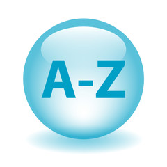 A-Z Web Button (search products catalogue directory dictionary)