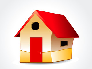abstract shiny home icon