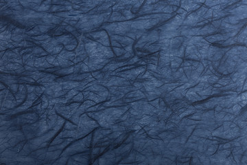 紺色の和紙