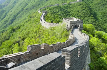 Deurstickers China De Chinese muur