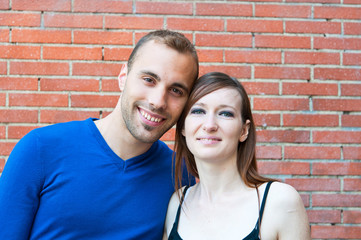 Young couple in love