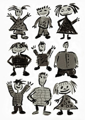 Drawings of children