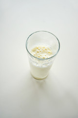 Glass of milk