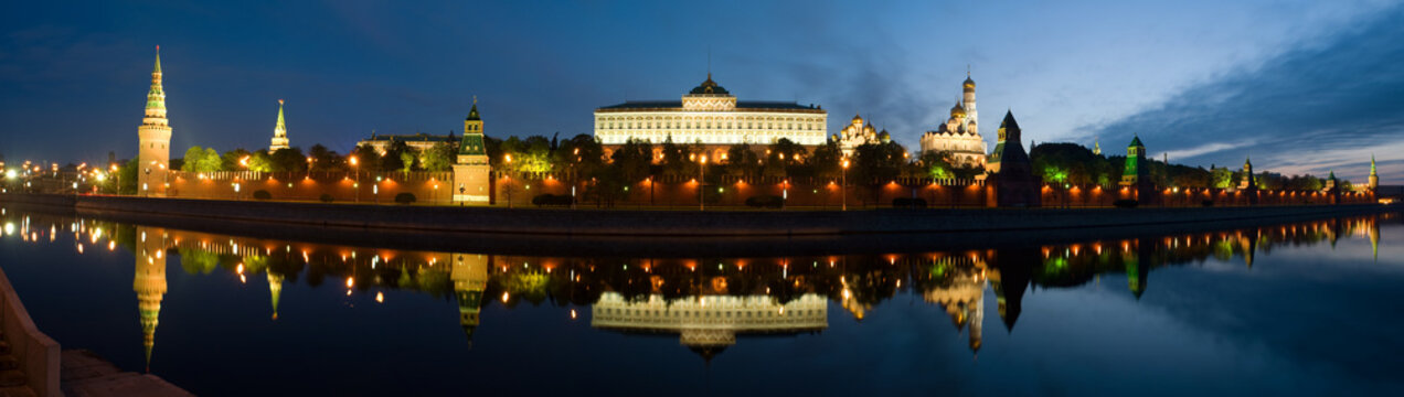 panorama Moscow Kremlin