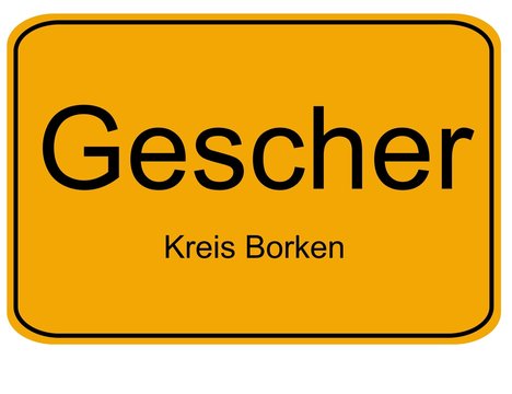 Ortseingangsschild Gescher
