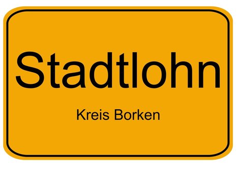 Ortseingangsschild Stadtlohn