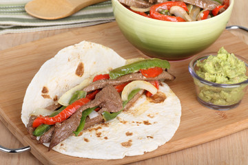 Beef Fajitas