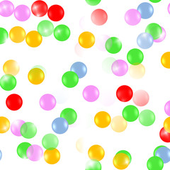 bunte Kugeln - glitzernd