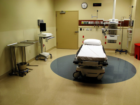 Hospital Room and Bed