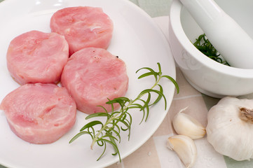 Raw Turkey Meat - Medallions
