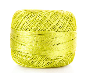 thread bobbin isolated on white