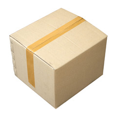 Brown cardboard boxes. For packing