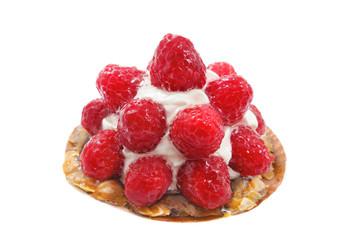 Raspberry cake